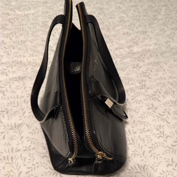 Kate Spade Black Leather Satchel - Picture 2 of 5